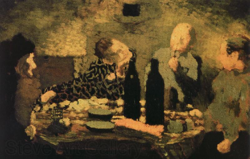 Edouard Vuillard A meal Germany oil painting art
